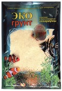 Фото ЭКОГРУНТ грунт для аквариума Кварцевый песок белый 0,3-0,9мм